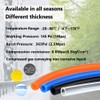 Feelers Pneumatic PU Tubing, 1/4"OD Hose PU Polyurethane Air Hose
