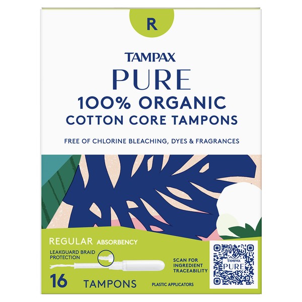 Tampax Pure Tampons Regular (OLD edition)