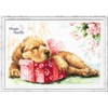 Magic Needle Counted Cross-Stitch Kit Guarding your Gift 59-25