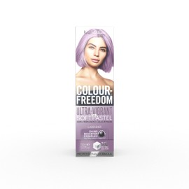 Knight & Wilson Colour-Freedom 150ml Lavender Semi-Permanent Hair Colour - Ultra-Vibrant Vegan Friendly Colour Mask with Shine Booster Complex - Ammonia Free Colour Lasts Up To 6-10 Washes