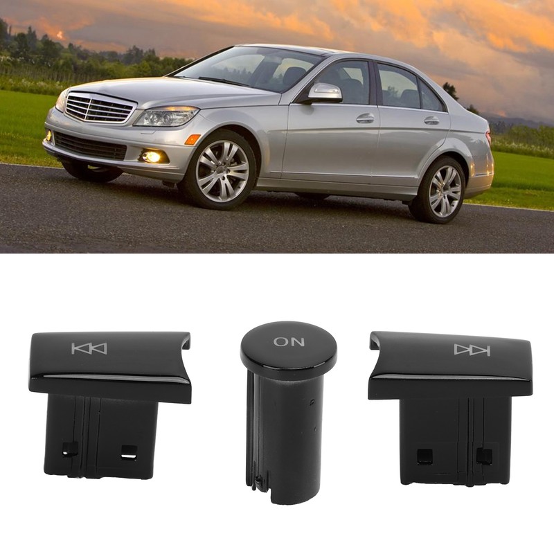 3Pcs set Radio Volume Adjust Control Button Knob Replacement for