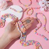Beadthoven 10 Strands 6mm Clay Beads Bracelet Making Kit Heishi