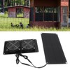 Solar Powered Exhaust Fan Professional 10W High Efficiency Double Fans