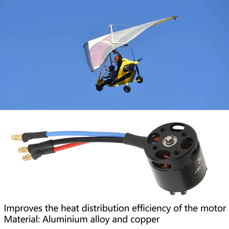 2212 RC Aircraft Burshless Motor Aluminium Alloy Copper 1400KV RC