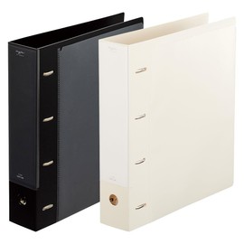 Lihit Lab myfa Collection File Wide A4 Jet Black F3301-24