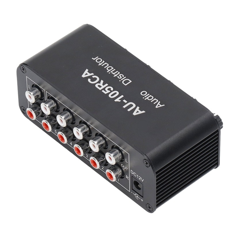 Bi Directional Audio Switcher High Fidelity 5 Way Audio Switch
