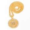 Spevert 18K Gold Plated Chain for Men Women with Dollar