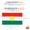 AZ FLAG - Kurdistan Flag - 90x60 Cm - 100D