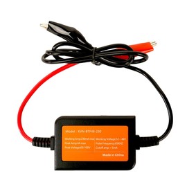 400AH Lead-Acid Battery Desulfator Battery Maintainer Auto-Setting for 12V-48V Auto Pulse Battery Revive Battery Regenerator