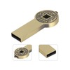 USB Flash Drive 16GB/32G/64G/128G Thumb Metal 2.0 Portable Waterproof Metal