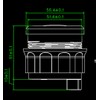 SAMDO Universal Fuel Gauge Digital Fuel Level Gauge Marine Fuel