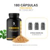 Fenogreco, Calcio, Hierro y Magnesio 180 Cpsulas 1000 mg por