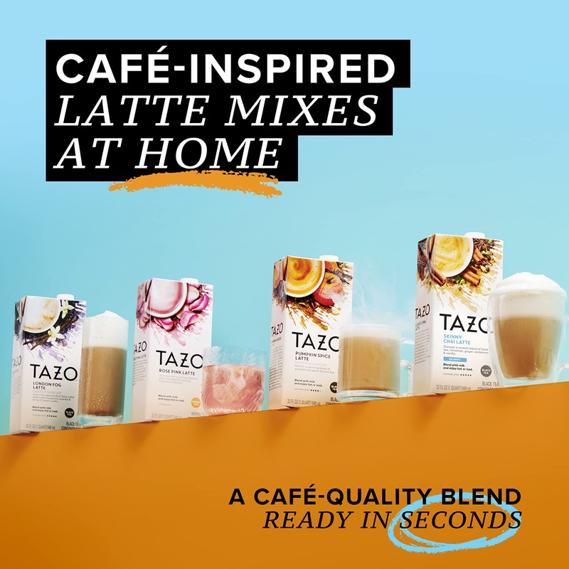 Tazo Skinny Chai latte Concentrate, 32 oz