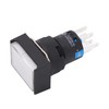 25 Pcs Industrial Push Button Switch Self Locking Push Button
