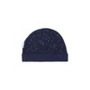 Noppies Unisex Baby Navar Reversible Allover Print Hat, Black Iris
