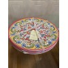 Artisan De Luxe Melamine Spanish Tile Medallion Dinner Plates 11"