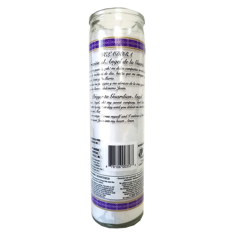 Guardian Angel (Angel de la Guarda) Devotional Candle