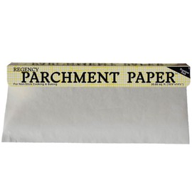egency Wraps Parchment Paper For Non-Stick Cooking and Baking, Lining Cookie Sheets, Cake Pans, Air Fryer and Microwave safe, Greaseproof, white, 20ft Roll (pack of 1)
