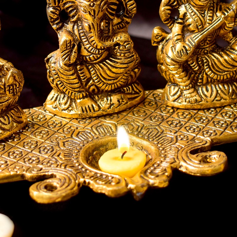 SATVIK Pack of 100 Pure Cow Ghee Wicks for Puja