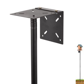 Bird Feeder Pole Stand,92 Inch Bird House Pole for Outdoors Heavy Duty, Bird House Mount Kit with 5-Prong Base,Adjustable Feeding Station for Hanging Feeders,Wild Birds Watching