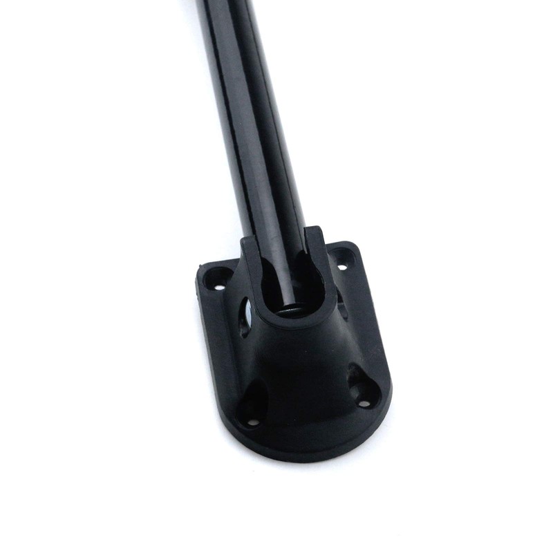 MY MIRONEY Black Folding Table Leg 10.23" Height Coffee Table