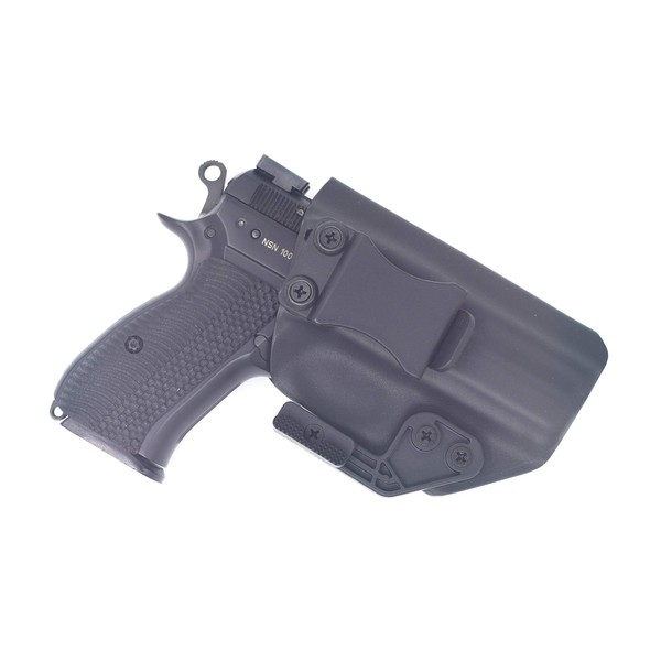 Sunsmith Holster AIWB Series - Compatible with CZ P-01 Kydex Appendix Inside Waistband Concealed Carry Holster Made in USA (Black - Right Hand)