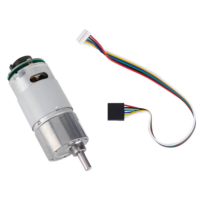Large Torsion Gear Motor with Encoder 12/24V Power Speed Reduction