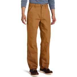 Carhartt Men's Washed Duck Work Dungaree Pant,Carhartt Brown,30W x 32L