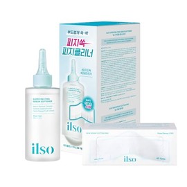 ilso Suavizante De Sebo Súper Fundente, 150 Ml, Con 40 Discos De Algodón Para Envolver La Piel Incluidos, Solución Limpiadora De Poros, Suavizante De Puntos Negros, Elimina Puntos Negros Y Sebo, Cuida
