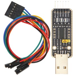 USB to UART Ttl Adapter Type A Overcurrent Overvoltage Protection 6Mbps Serial Communication Module for Win for Android