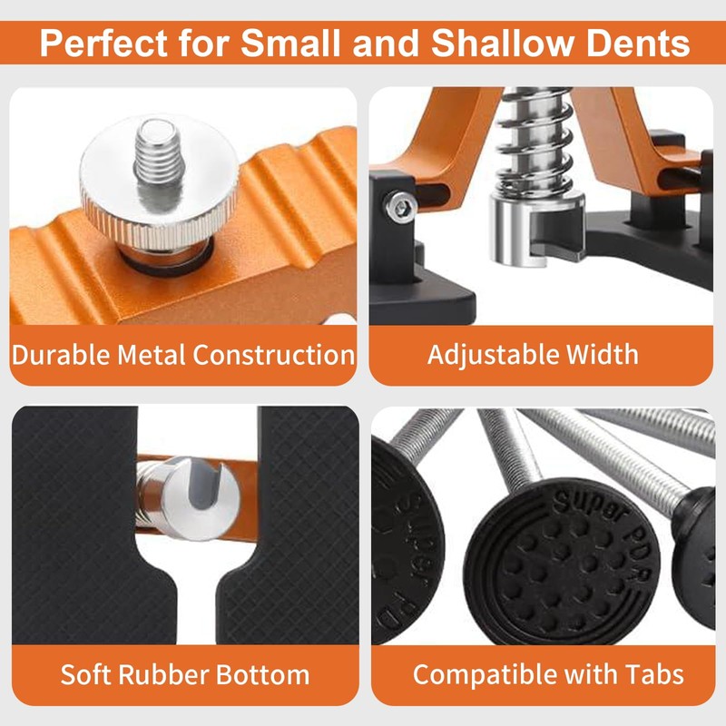 Patravious Paintless Dent Removal Kit for Cars,Dent Puller Kit with