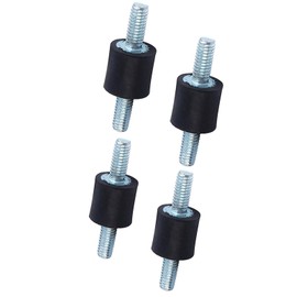 Rubber Vibration Isolator Rubber Damper M4 10x10 Anti Vibration Shock Air Compressor Pump for Engines Petrol Engines Shock Absorber