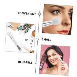 DOITOOL 4pcs Dual-end Nose Contour Makeup Brushes for Women Versatile Soft Bristle Brush for Easy Highlighting and Sculpting Lightweight and Portable for Everyday Use