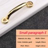 TopHomer Aluminum Alloy Handles, 1pcs Drawer Handles Knobs Pull Handles