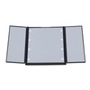 3 Folds Lighted Vanity Makeup Mirror LED Light Table Mirror