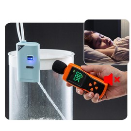 Bubbler for Aquarium Fish Tank | USB Quiet Portable Fish Tank Air Bubbler - Adjustable Fishing Aerator for Pool Hydroponics Plants Reptiles Aquaculture Pond Seafood