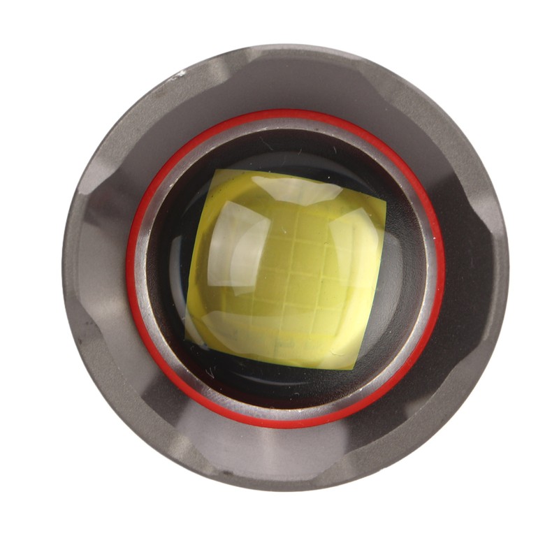 LED Flashlight USB Charging IPX4 Waterproof Aluminium Alloy Intelligent Digital