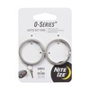 NITEIZE OS-11-2R6 OS-11-2R6 Key Ring, Set of 2, Stainless Steel,