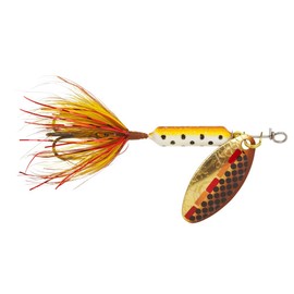 Yakima Bait Wordens Original Rooster Tail Spinner Lure, Tinsel Brown Trout, 1/24-Ounce
