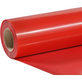 Red Heat Transfer Vinyl Roll - 12ich x 20Feet Red Iron on Vinyl Roll, Red HTV Vinyl for T-Shirt Clothing and Other