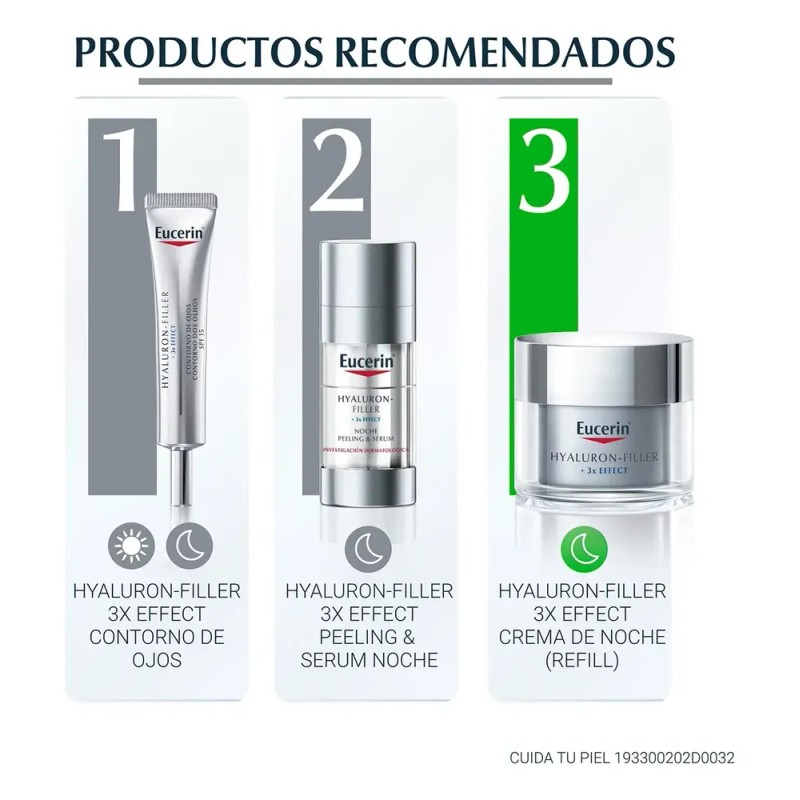 Eucerin Hf Crema Facial Antiarrugas De Noche Refill 50 Ml