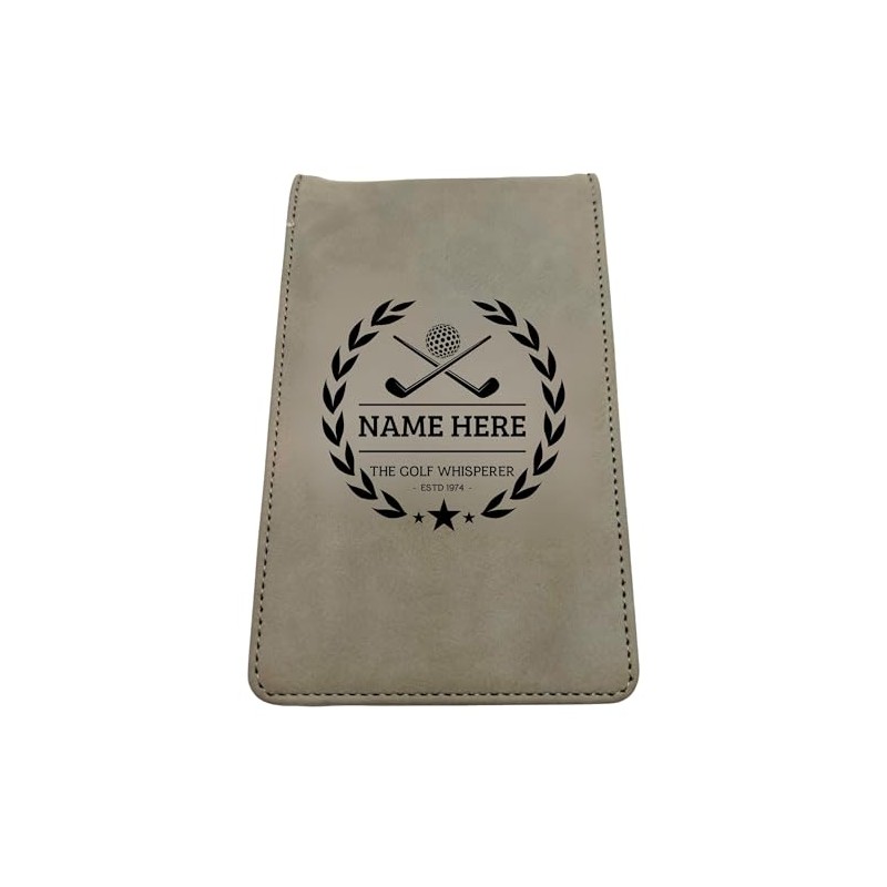 Golf Scorecard Holder (10 Fun Options) Add Golfers Name &