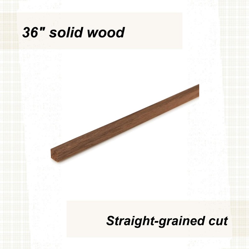 Walnut Dowel, 1/4" Square