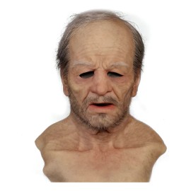 Máscara De Abuelo De Halloween T 2001