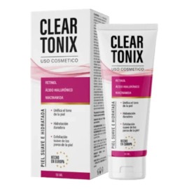 Cleartonix Crema Con Retinol, Ácido Hilaurónico 2 Piezas 