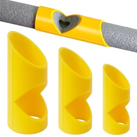 Pipe Lagging Tool, Pipe Lagging Insulation Foam Cutter Tool, Foam Pipe Lagging Cutter Slice for 15mm, 22mm, 28mm Lagging Jig for Copper Pipe Insulation (Yellow)