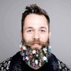 Faburo 16pcs Beard Christmas Baubles Clips and 4pcs Jingle Bells,