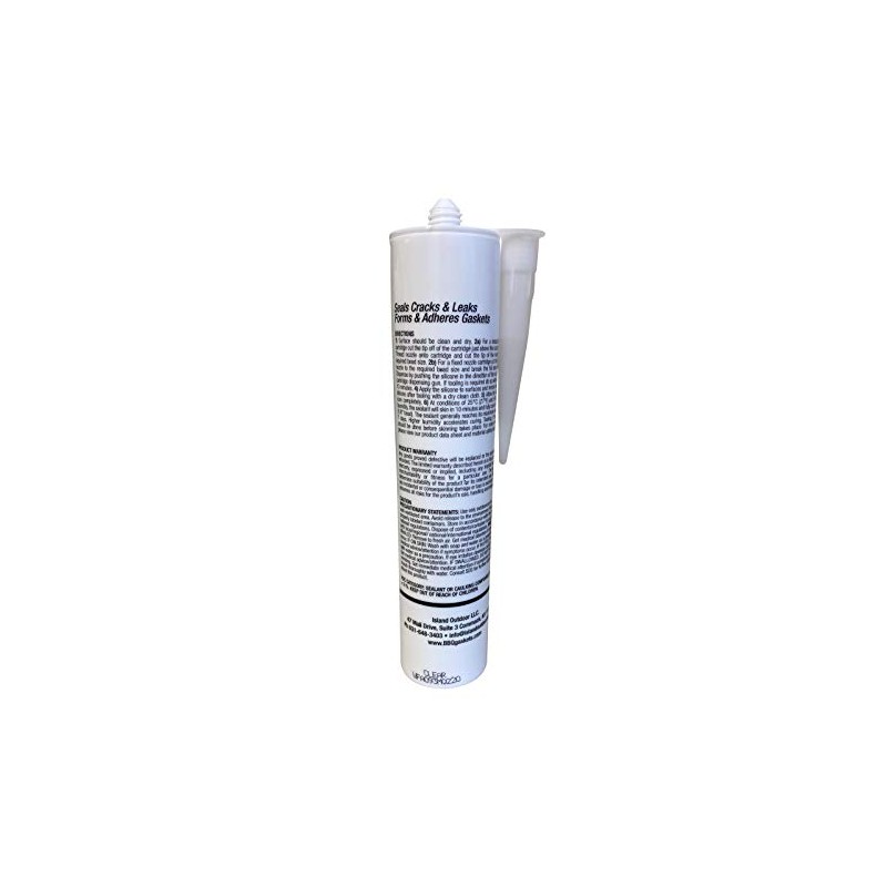 LavaLock RTV High Temp BBQ Smoker Sealer Gasket Adhesive 10