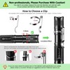 LIGHTFE B119 Flashlight Clip for 11-12 mm Diameter and 3-3.4