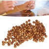 Cuentas de Madera para Manualidades y Pelo - 800 Piezas